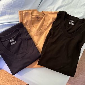 3 Shaka Wear V Neck T shirts Brand New 2XL